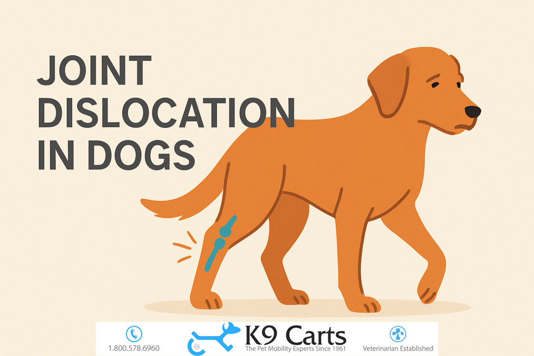 Joint dislocation in dogs