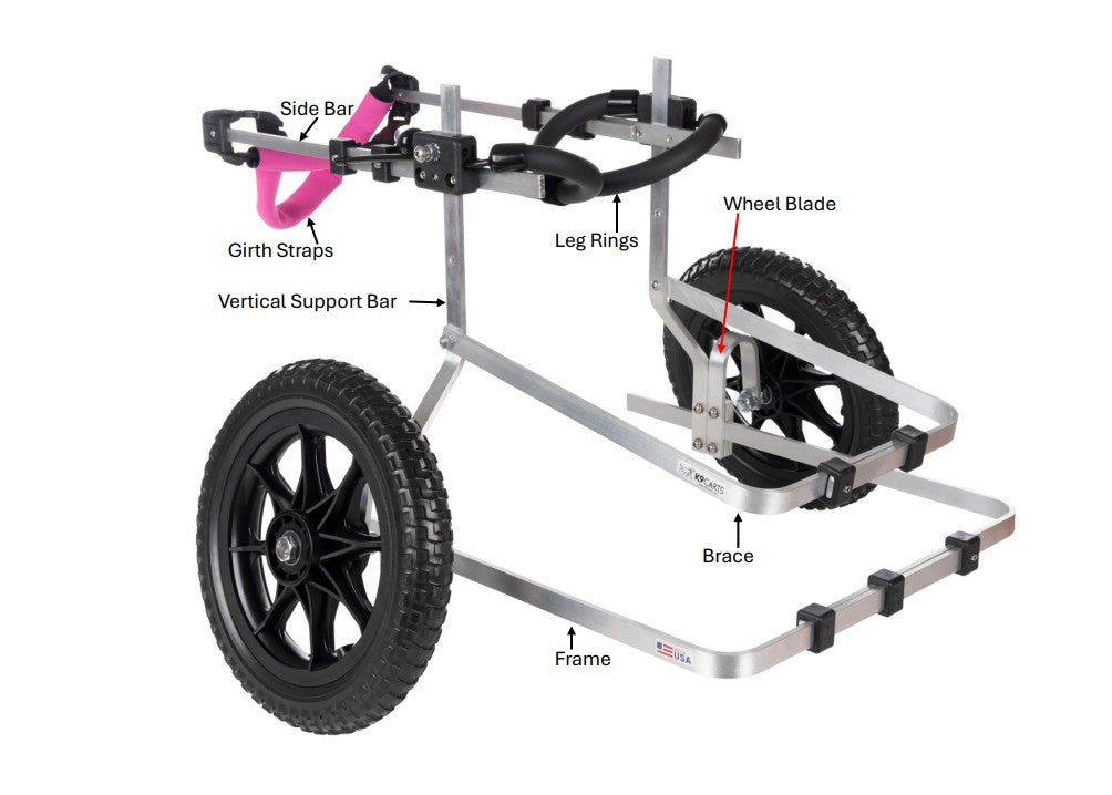 Dog Wheelchair for Front Legs