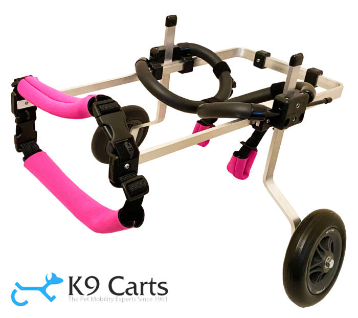 K9 Carts Padded Support Rings with Cable