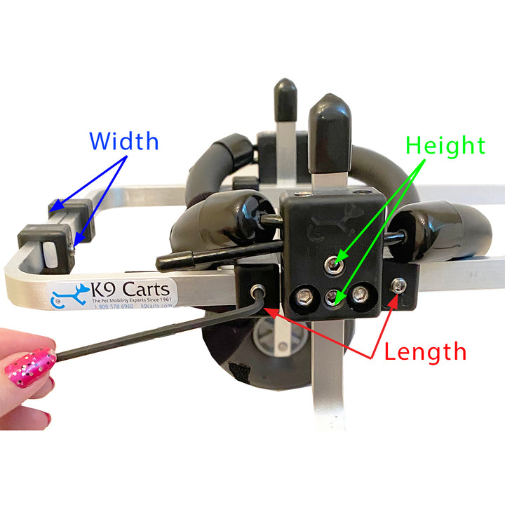 K9 Carts Wheelchair Screw Sets