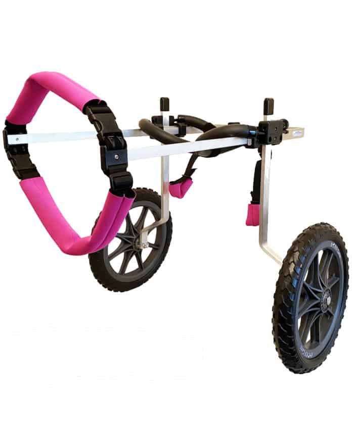 large rear support wheelchair without dog